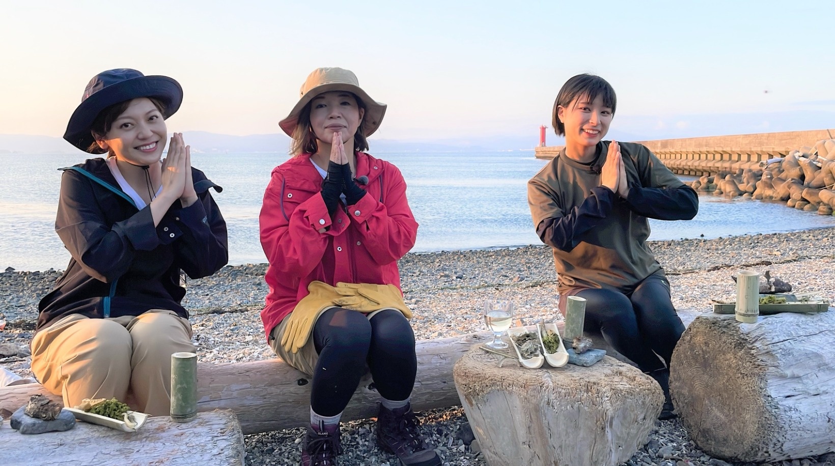 ソロキャンプ女子サバイバル 無人島サバイバル】大久保佳代子も絶賛！女子会キャンプ飯がいよいよ完成！『さばいどるかほなんのソロキャンパー養成塾』 | エンタメ | Locipo  Press