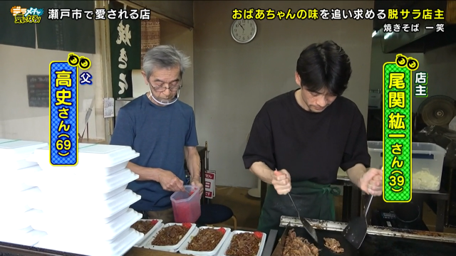 尾関紘一さんとお父さんの高史さん
