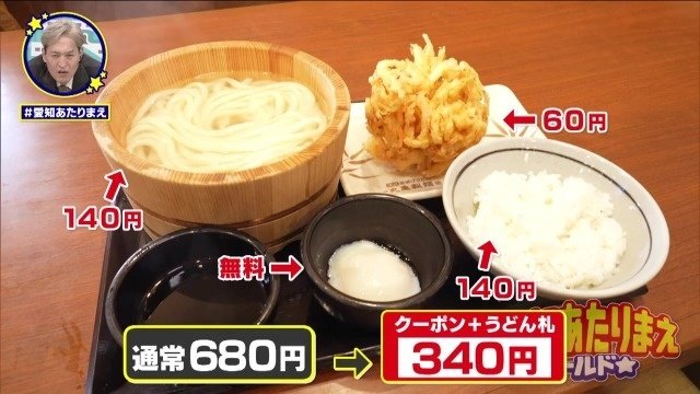 うどん札
