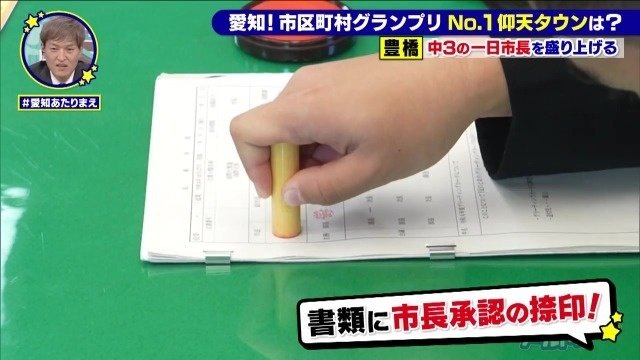 一日市長